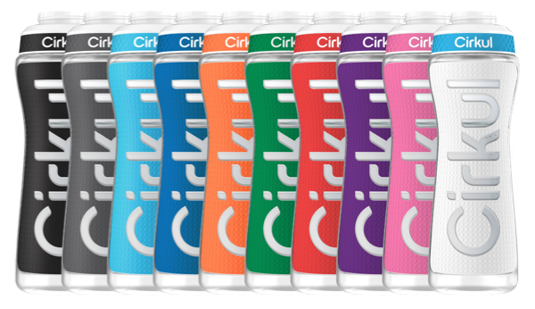22oz. Grip Squeeze Plastic Bottle & Sport Lid E4